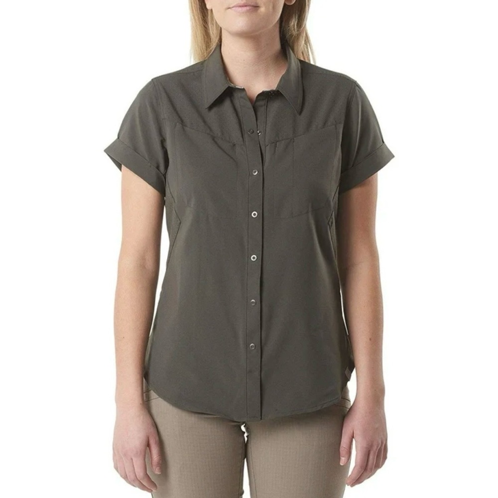 5.11 Tactical Women's Short-Sleeve Button-Down Shirt size XS